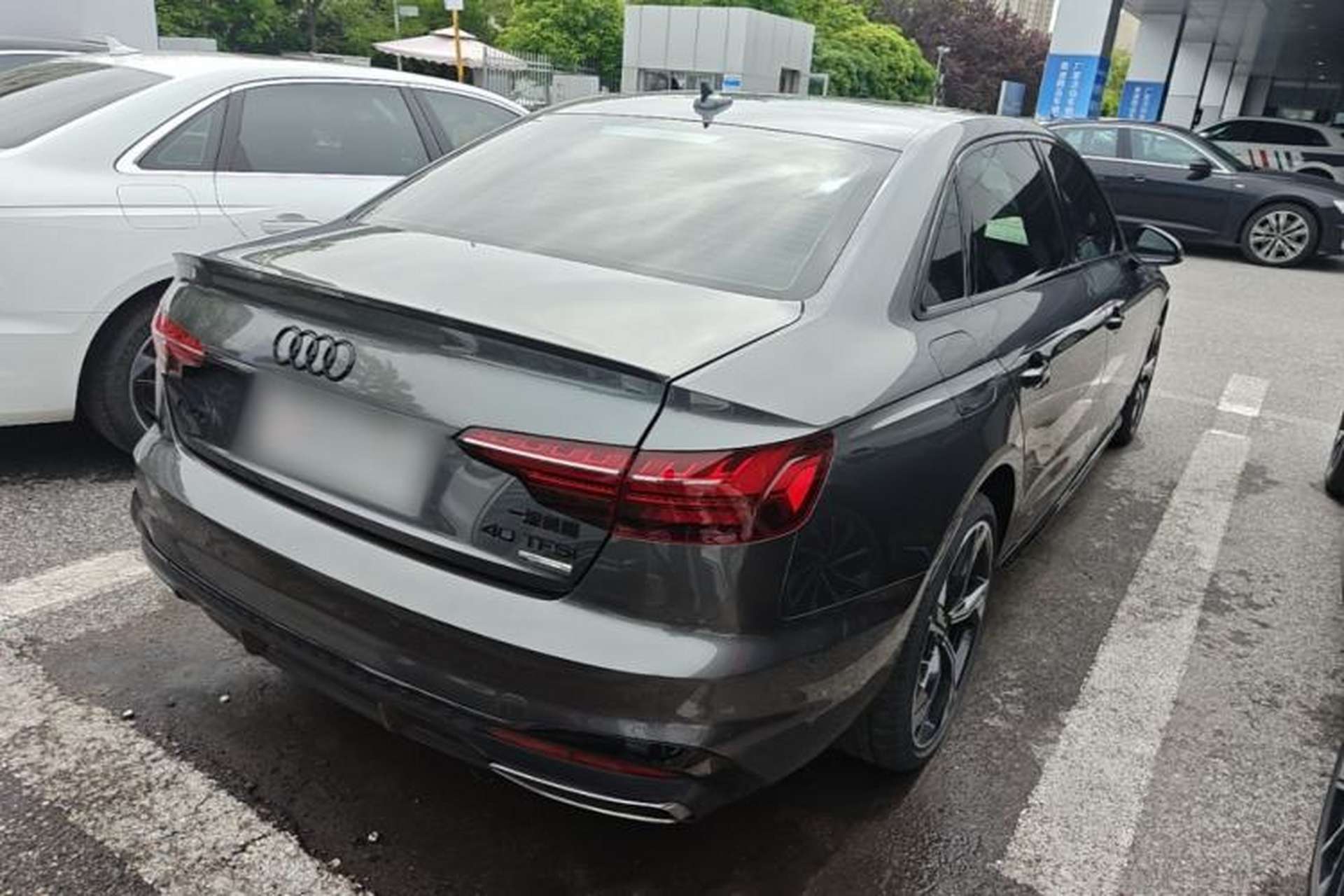 Used Audi A4L 2024 40 TFSI Luxury Dynamic Edition (Starry Night Version) Rear Right 45 Deg