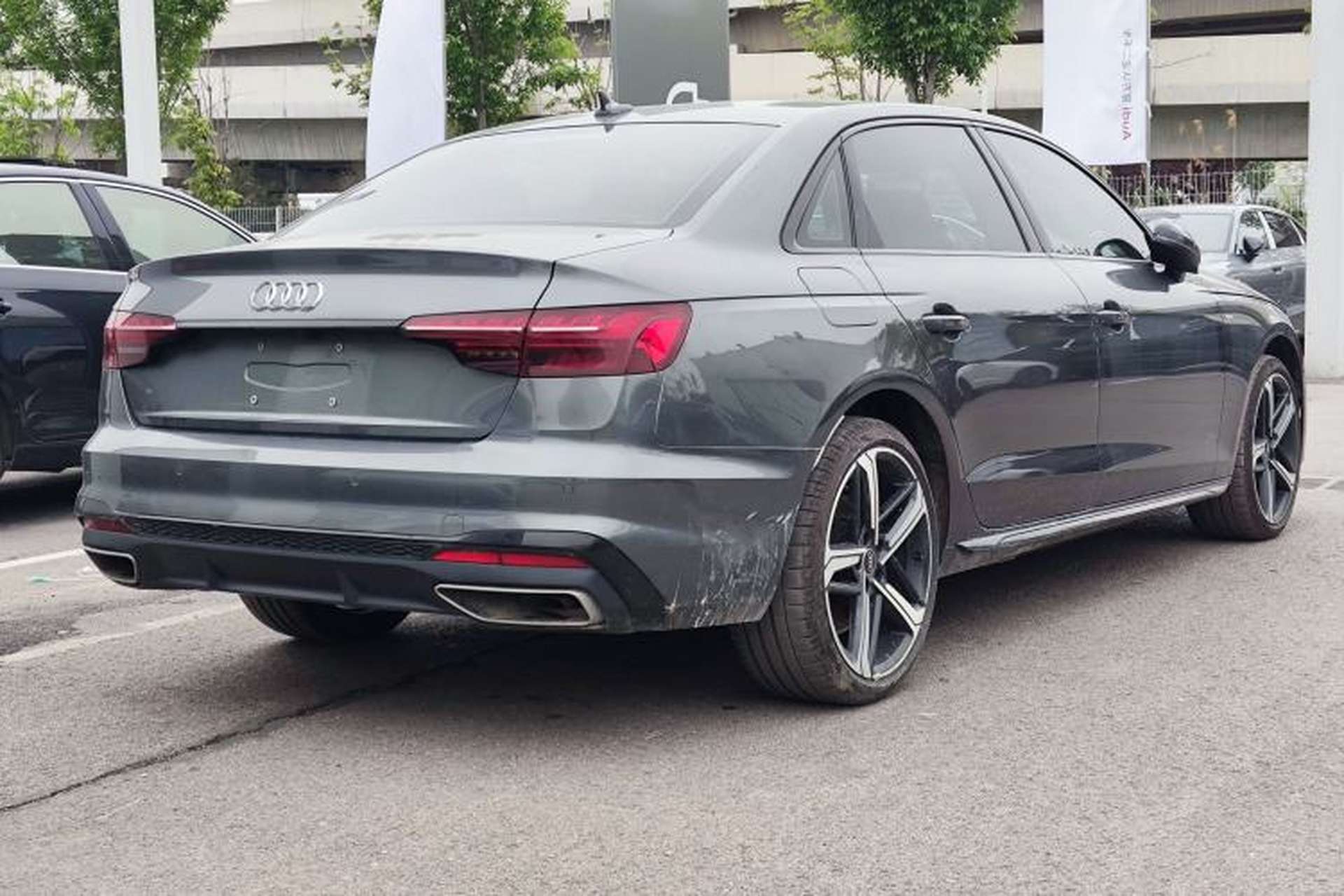 Used Audi A4L 2024 40 TFSI Luxury Dynamic Edition Rear Right 45 Deg
