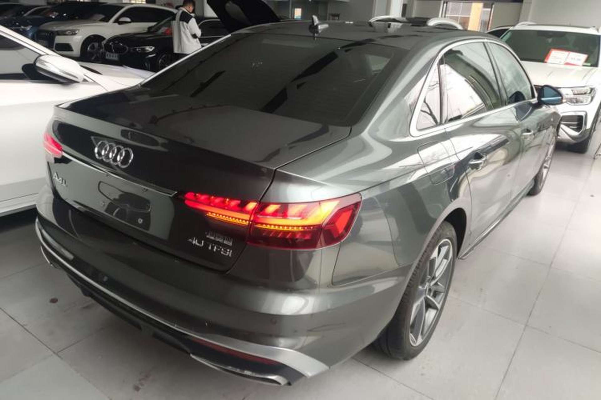 Used Audi A4L 2024 40 TFSI Fashion Dynamic Model Rear Right 45 Deg