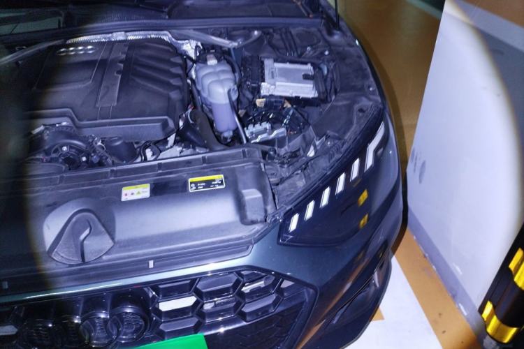 Used Audi A4L 2024 40 TFSI quattro RS Performance Package Engine Bay Left