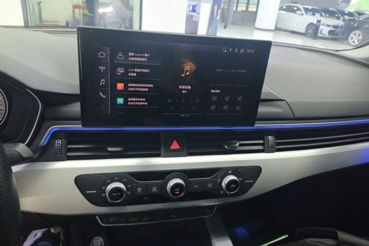 Used Audi A4L 2024 40 TFSI Fashion Dynamic Model Audio And AC Panel