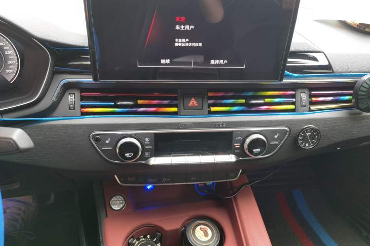 Used Audi A4L 2024 40 TFSI Luxury Dynamic Edition Audio And AC Panel