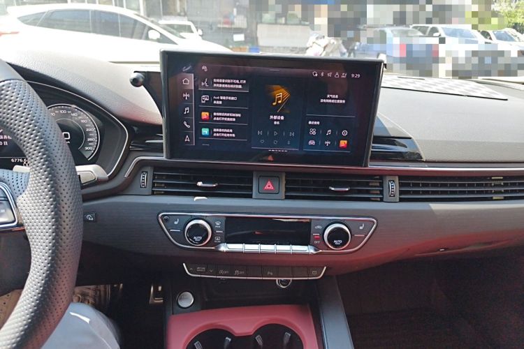 Used Audi A4L 2024 40 TFSI Luxury Dynamic Edition Audio And AC Panel