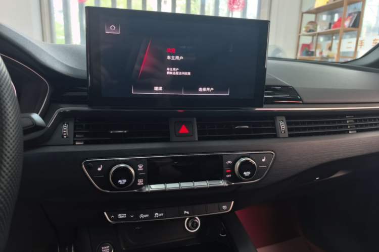 Used Audi A4L 2024 40 TFSI Luxury Dynamic Edition Audio And AC Panel