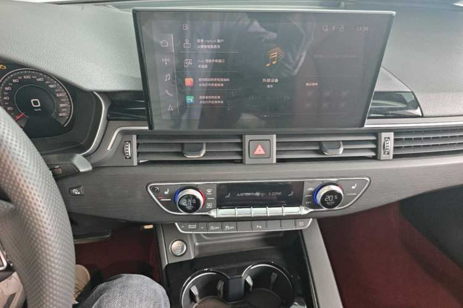 Used Audi A4L 2024 40 TFSI Luxury Dynamic Edition Audio And AC Panel