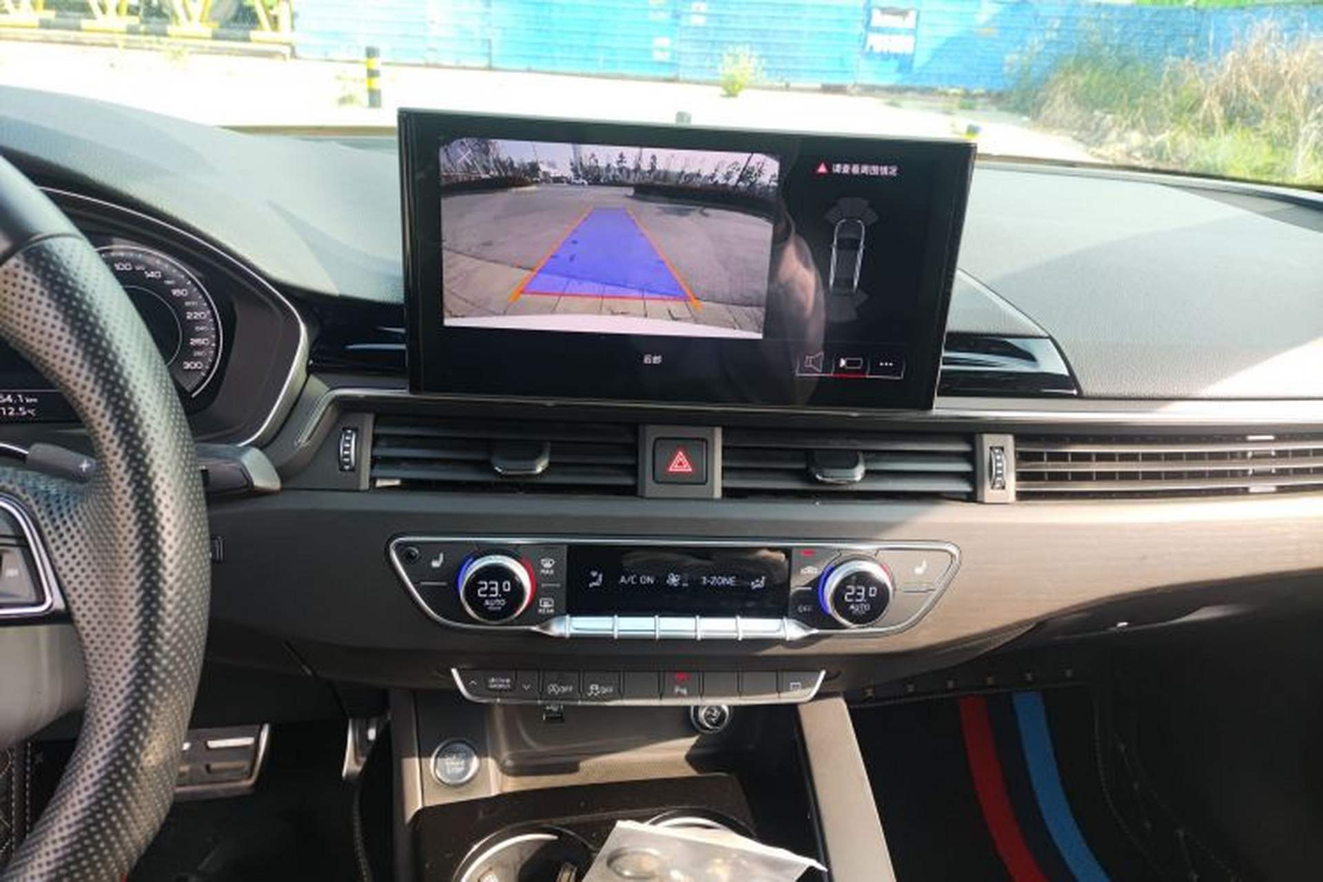 Used Audi A4L 2024 40 TFSI Luxury Dynamic Edition Audio And AC Panel