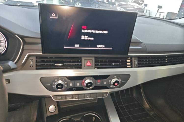 Used Audi A4L 2024 40 TFSI Fashion Dynamic Model Audio And AC Panel