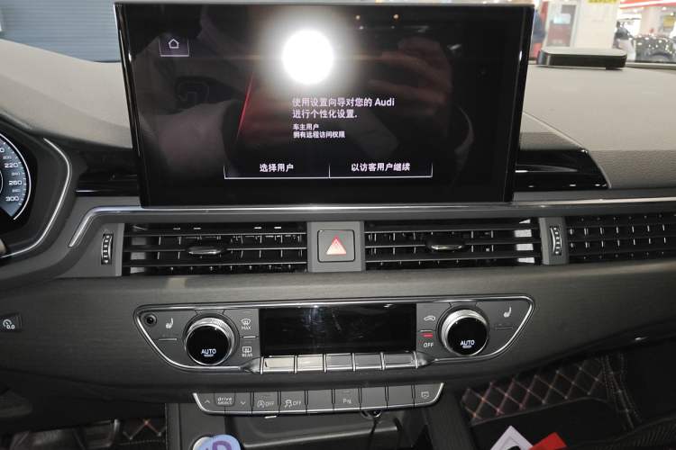 Used Audi A4L 2024 40 TFSI Luxury Dynamic Edition Audio And AC Panel
