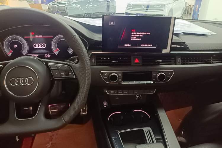 Used Audi A4L 2024 40 TFSI Luxury Dynamic Edition Audio And AC Panel