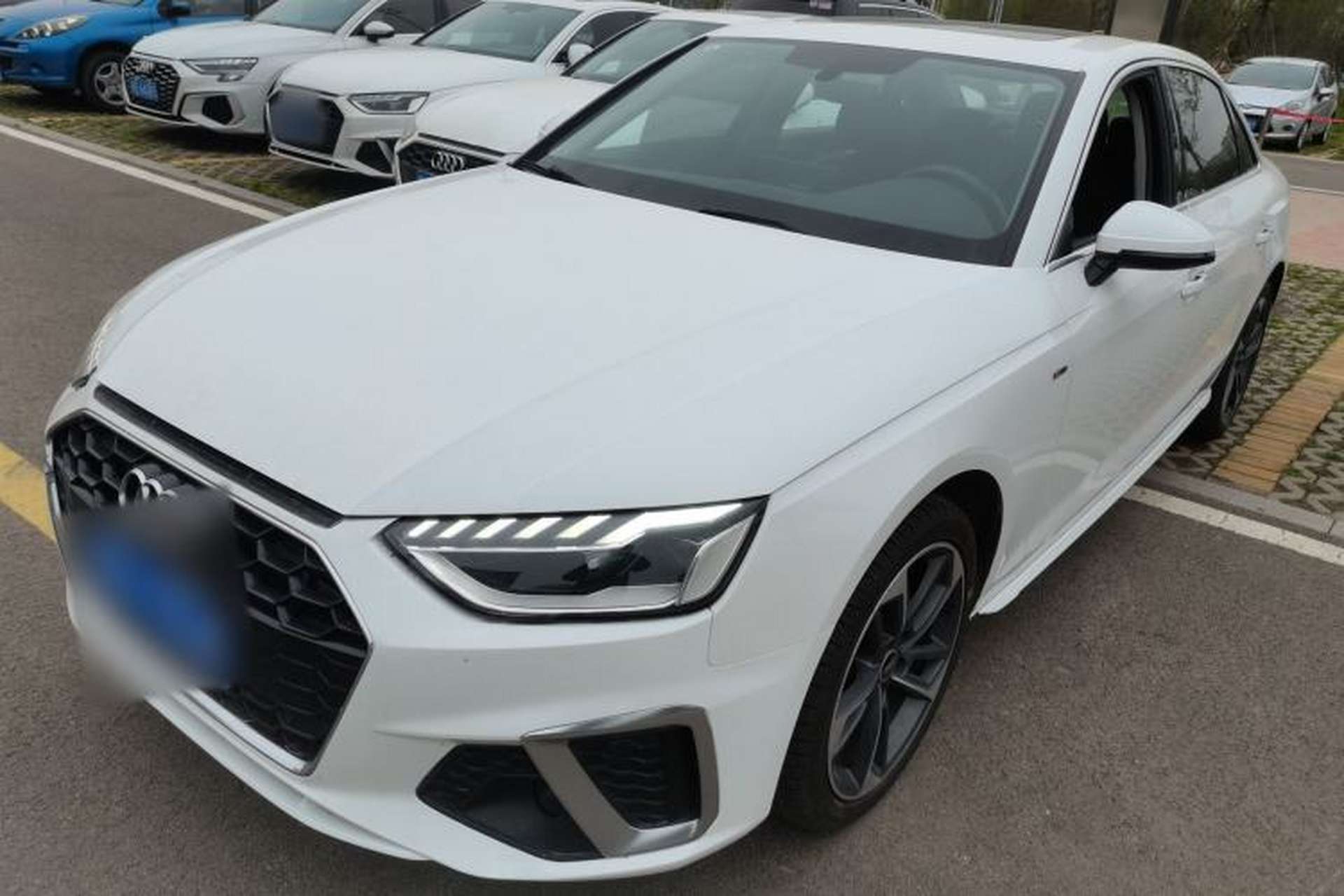 Used Audi A4L 2024 40 TFSI Fashion Dynamic Model Front Left 45 Deg