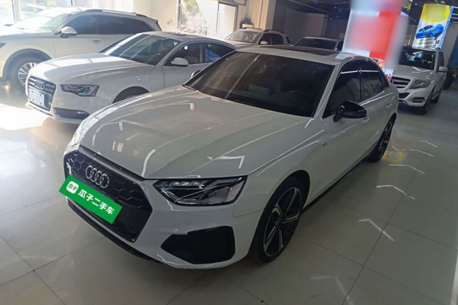 Used Audi A4L 2024 40 TFSI Luxury Dynamic Edition Front Left 45 Deg