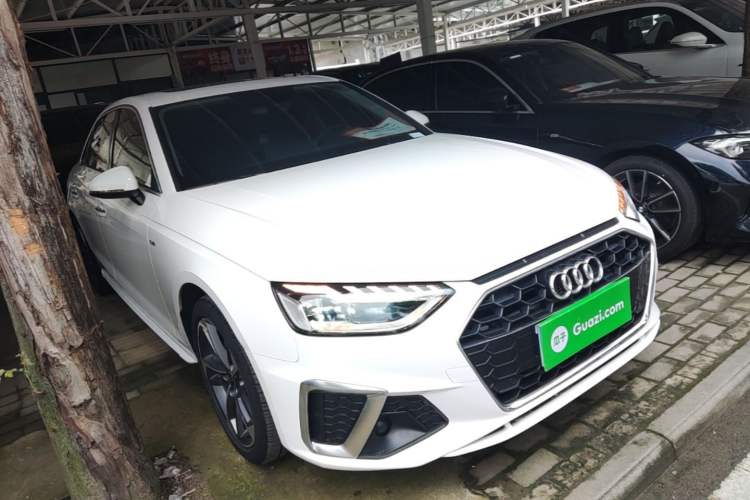 Used Audi A4L 2024 40 TFSI Fashion Dynamic Model Front Right 45 Deg