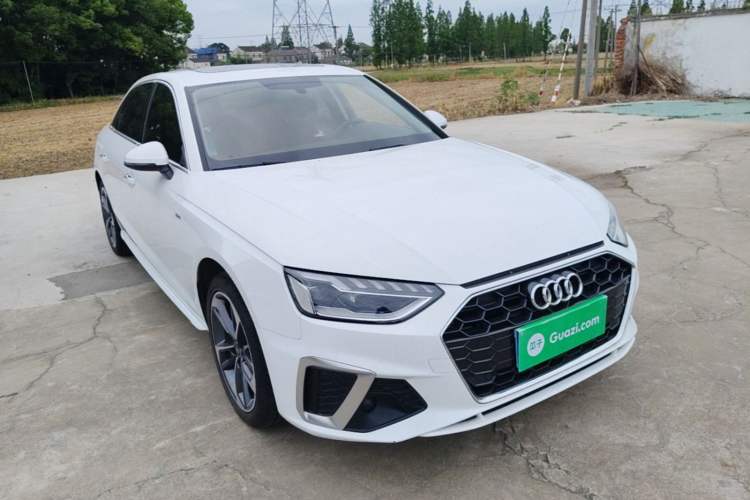 Used Audi A4L 2024 40 TFSI Fashion Dynamic Model Front Right 45 Deg