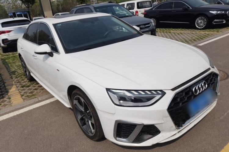 Used Audi A4L 2024 40 TFSI Fashion Dynamic Model Front Right 45 Deg