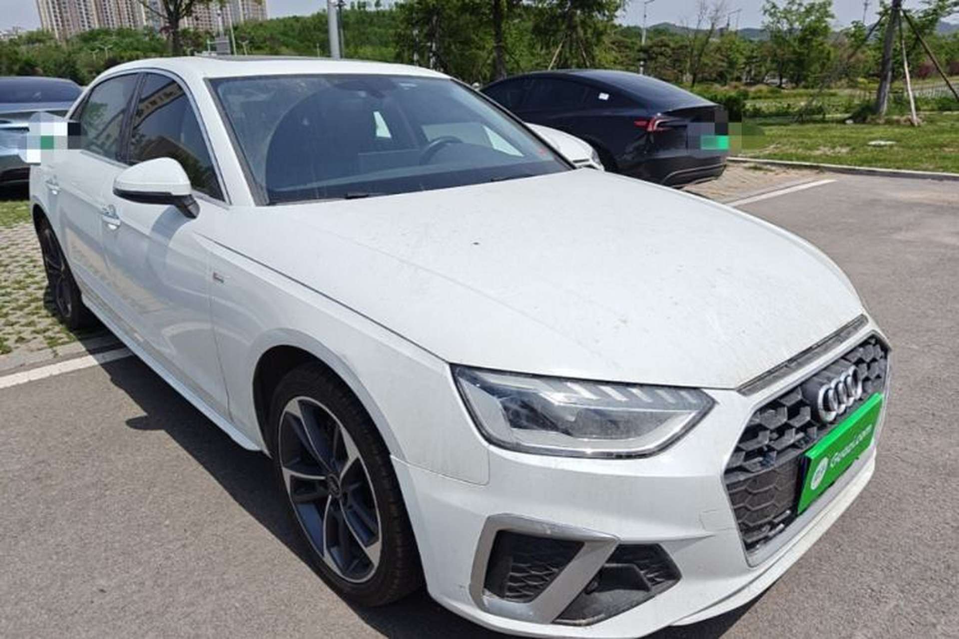 Used Audi A4L 2024 40 TFSI Fashion Dynamic Model Front Right 45 Deg