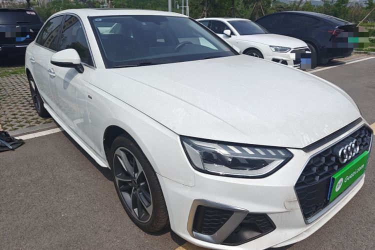 Used Audi A4L 2024 40 TFSI Fashion Dynamic Model Front Right 45 Deg