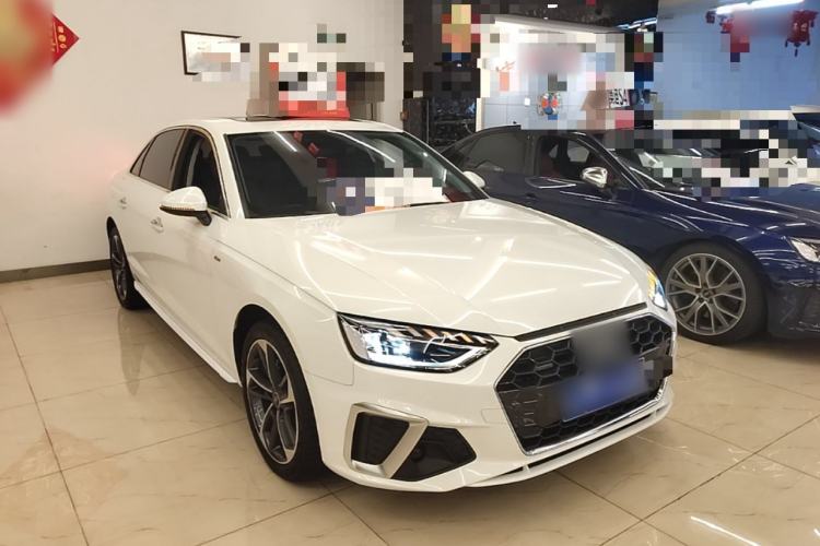 Used Audi A4L 2024 40 TFSI Fashion Dynamic Model Front Right 45 Deg
