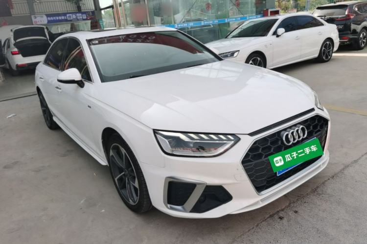 Used Audi A4L 2024 40 TFSI Fashion Dynamic Model Front Right 45 Deg