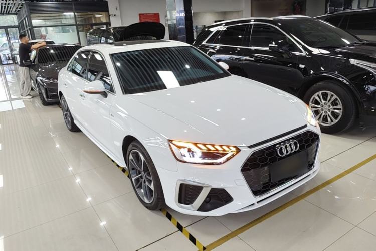 Used Audi A4L 2024 40 TFSI Fashion Dynamic Model Front Right 45 Deg