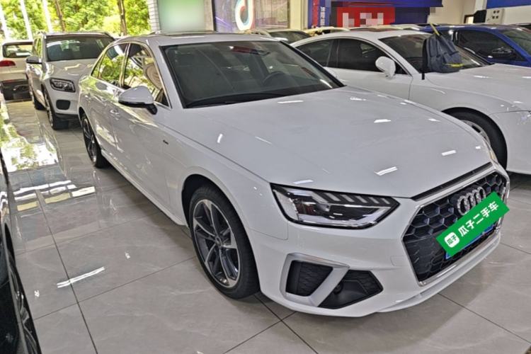 Used Audi A4L 2024 40 TFSI Fashion Dynamic Model Front Right 45 Deg