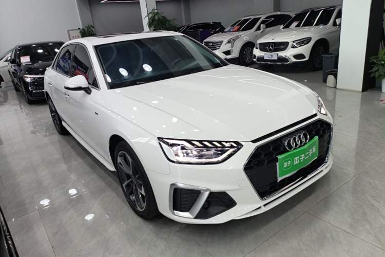 Used Audi A4L 2024 40 TFSI Fashion Dynamic Model Front Right 45 Deg