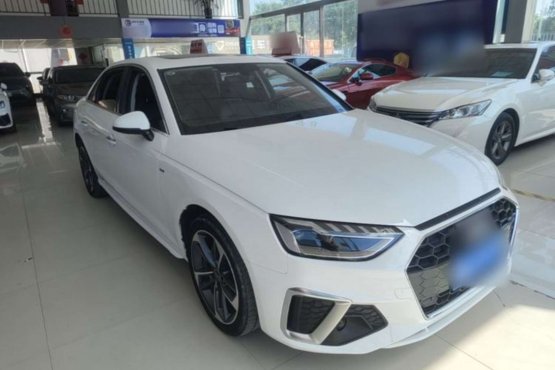 Used Audi A4L 2024 40 TFSI Fashion Dynamic Model Front Right 45 Deg