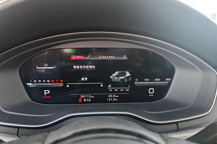 Used Audi A4L 2024 40 TFSI Fashion Dynamic Model Instrument Cluster