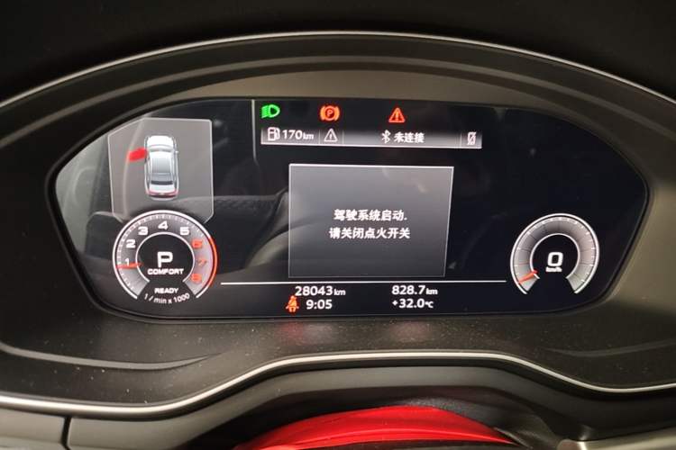 Used Audi A4L 2024 40 TFSI Fashion Dynamic Model Instrument Cluster