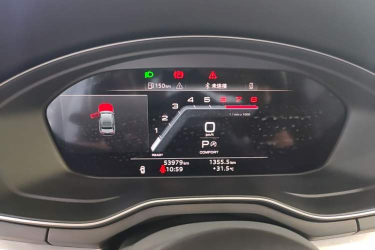 Used Audi A4L 2024 40 TFSI Fashion Dynamic Model Instrument Cluster