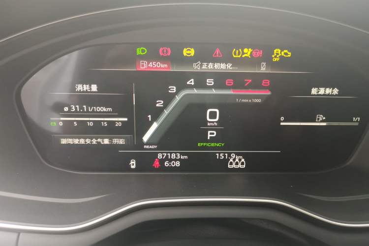Used Audi A4L 2024 40 TFSI Fashion Dynamic Model Instrument Cluster