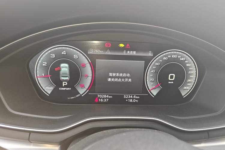 Used Audi A4L 2024 40 TFSI Fashion Dynamic Model Instrument Cluster