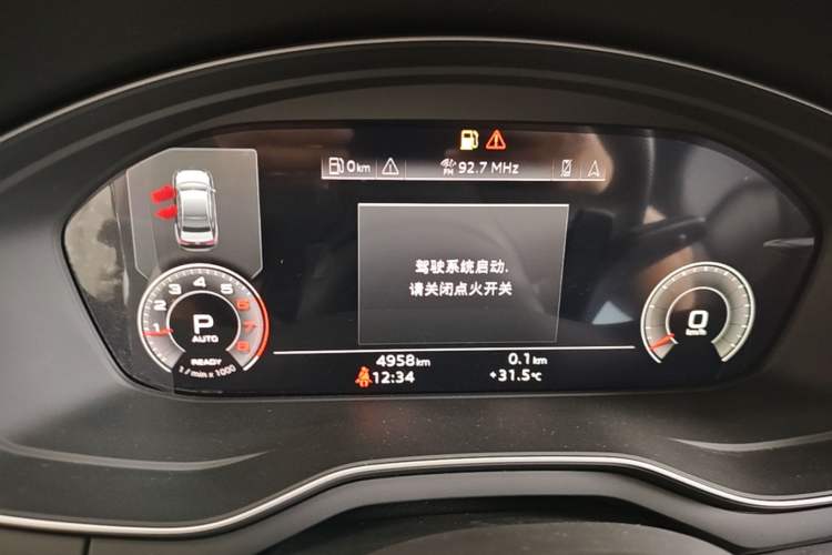 Used Audi A4L 2024 40 TFSI Luxury Dynamic Edition Instrument Cluster