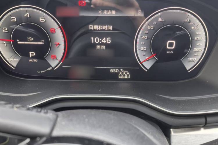 Used Audi A4L 2024 40 TFSI Fashion Dynamic Model Instrument Cluster