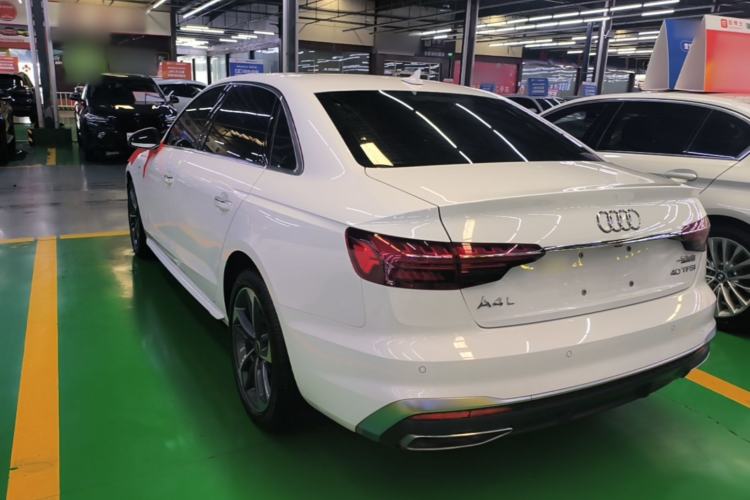 Used Audi A4L 2024 40 TFSI Fashion Dynamic Model Rear Left 45 Deg