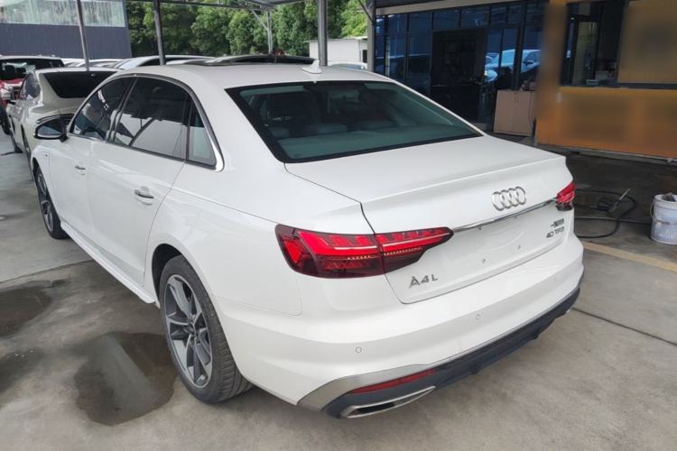 Used Audi A4L 2024 40 TFSI Fashion Dynamic Model Rear Left 45 Deg