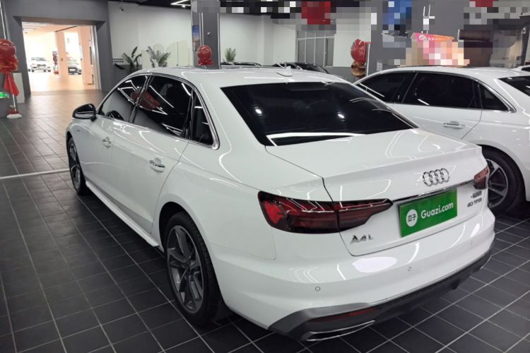 Used Audi A4L 2024 40 TFSI Fashion Dynamic Model Rear Left 45 Deg