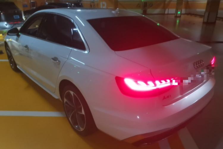Used Audi A4L 2024 40 TFSI Fashion Dynamic Model Rear Left 45 Deg