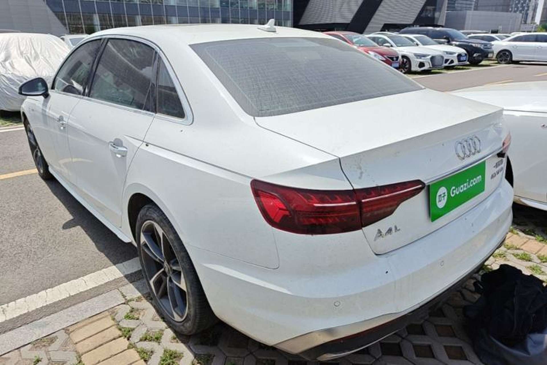 Used Audi A4L 2024 40 TFSI Fashion Dynamic Model Rear Left 45 Deg