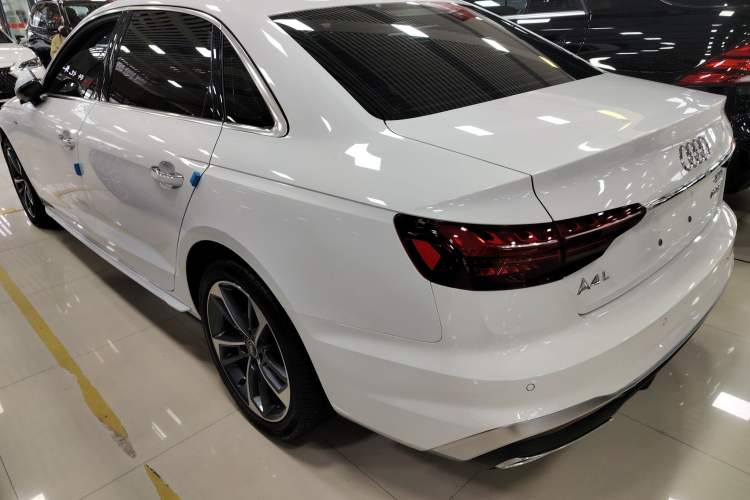 Used Audi A4L 2024 40 TFSI Fashion Dynamic Model Rear Left 45 Deg