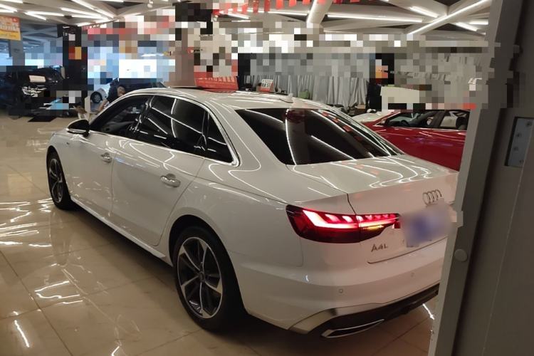 Used Audi A4L 2024 40 TFSI Fashion Dynamic Model Rear Left 45 Deg