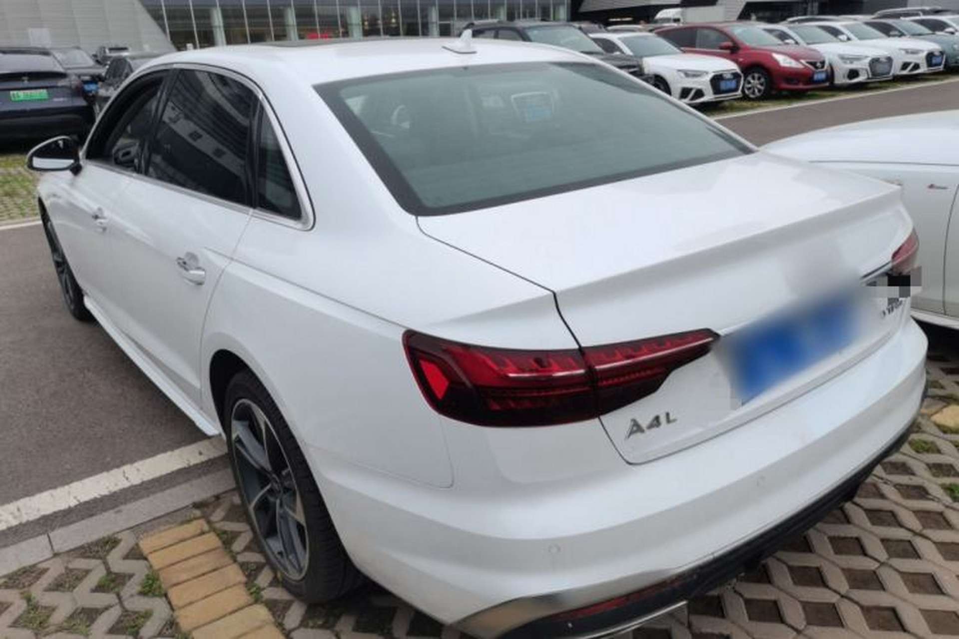 Used Audi A4L 2024 40 TFSI Fashion Dynamic Model Rear Left 45 Deg
