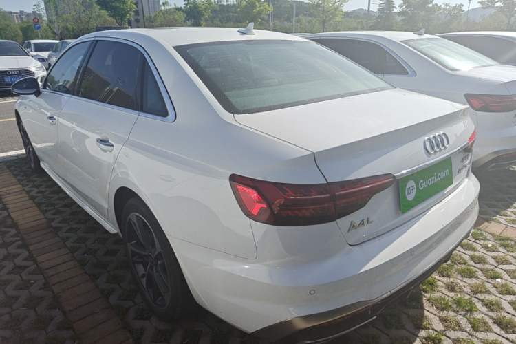 Used Audi A4L 2024 40 TFSI Fashion Dynamic Model Rear Left 45 Deg