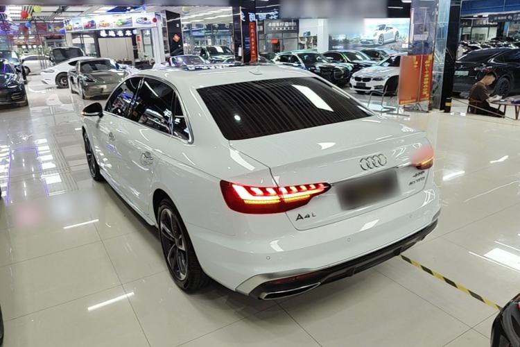 Used Audi A4L 2024 40 TFSI Fashion Dynamic Model Rear Left 45 Deg