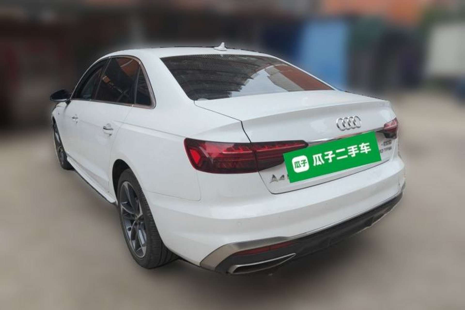 Used Audi A4L 2024 40 TFSI Fashion Dynamic Model Rear Left 45 Deg