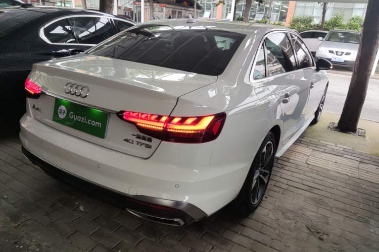 Used Audi A4L 2024 40 TFSI Fashion Dynamic Model Rear Right 45 Deg