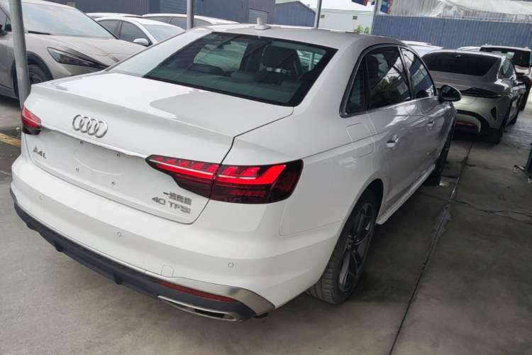 Used Audi A4L 2024 40 TFSI Fashion Dynamic Model Rear Right 45 Deg