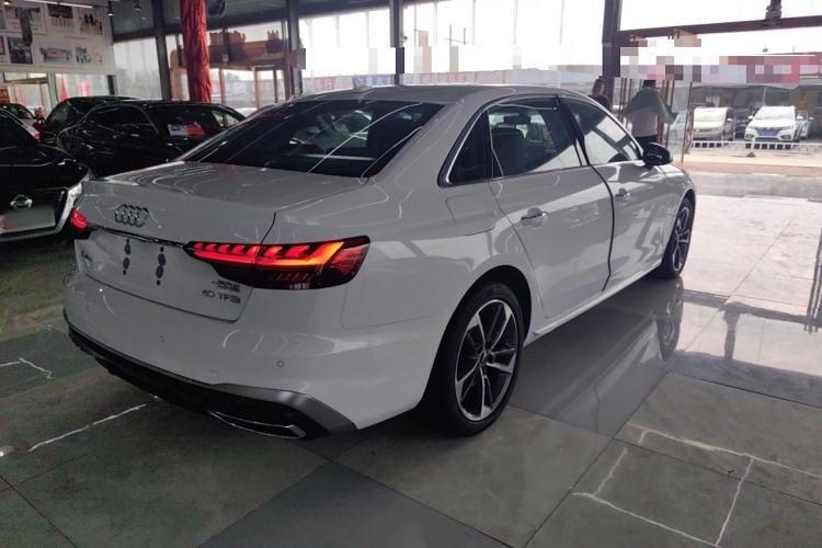 Used Audi A4L 2024 40 TFSI Fashion Dynamic Model Rear Right 45 Deg