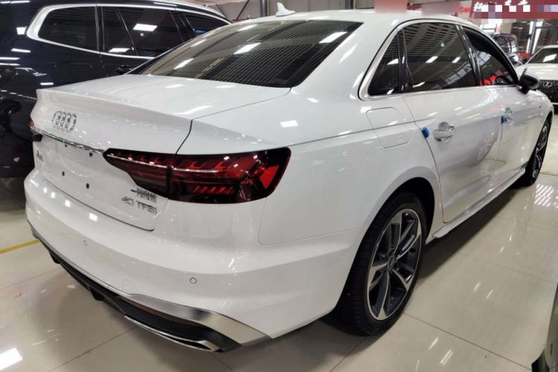 Used Audi A4L 2024 40 TFSI Fashion Dynamic Model Rear Right 45 Deg