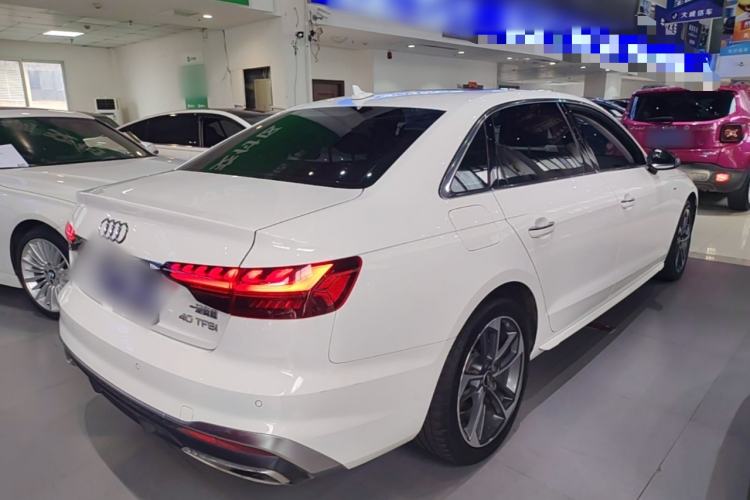 Used Audi A4L 2024 40 TFSI Fashion Dynamic Model Rear Right 45 Deg
