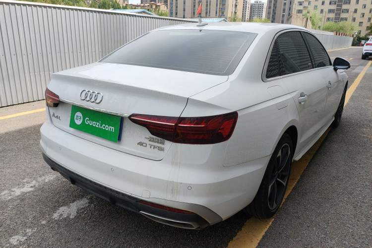 Used Audi A4L 2024 40 TFSI Fashion Dynamic Model Rear Right 45 Deg